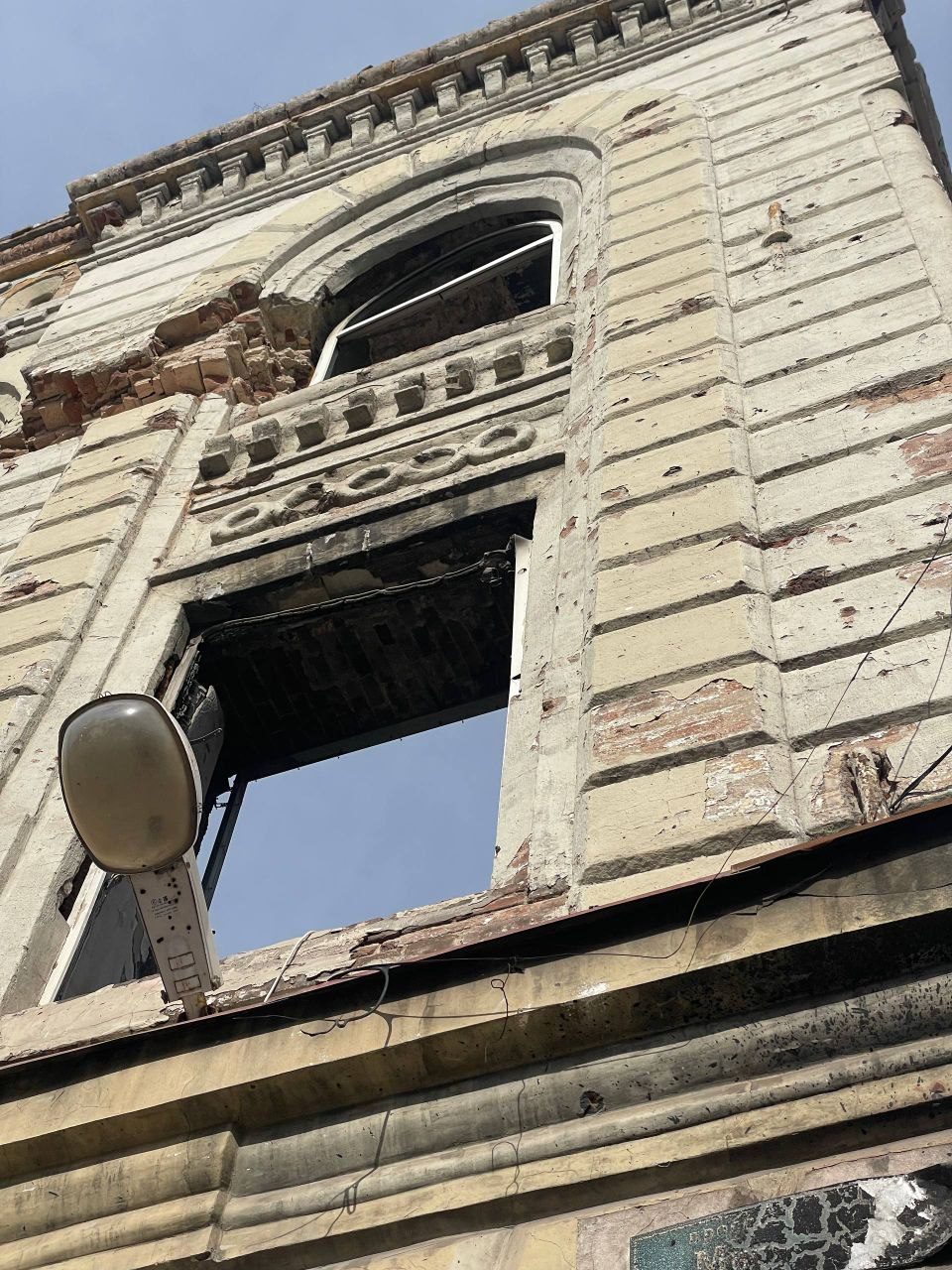 War destruction in occupied Mariupol (image 4 of 19)