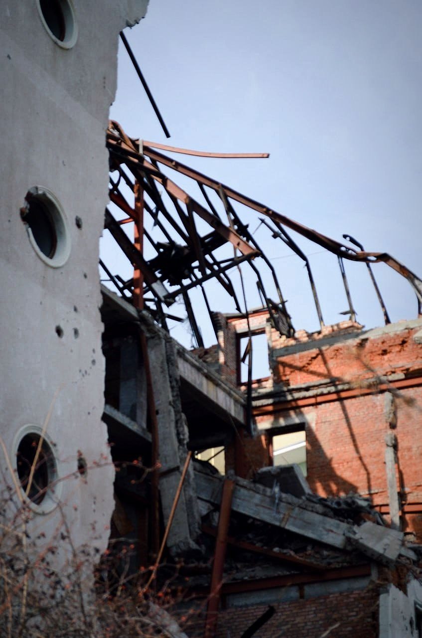 War destruction in occupied Mariupol (image 12 of 19)