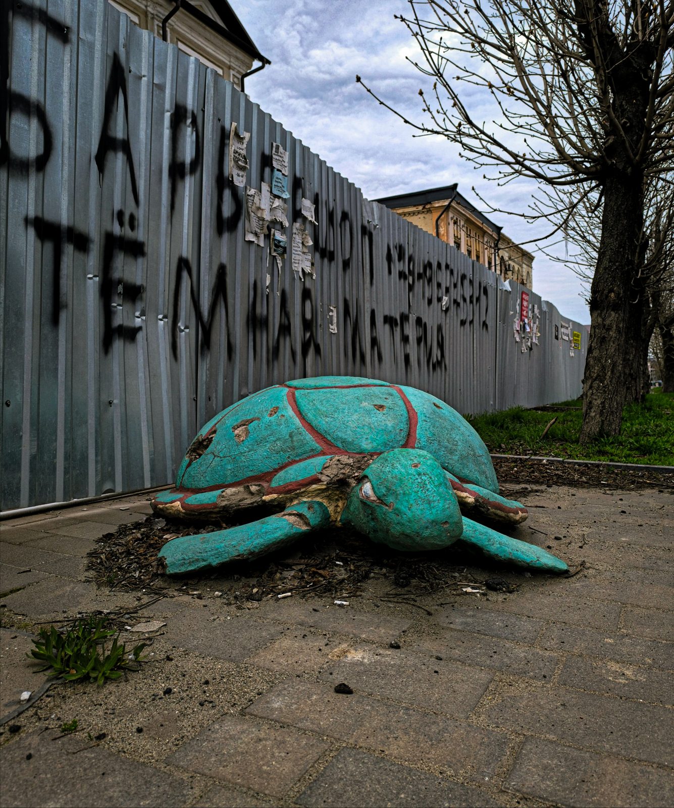 War destruction in occupied Mariupol (image 15 of 19)